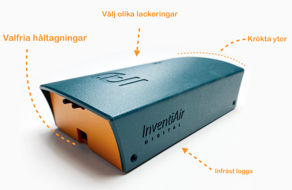 Kapsling Ip klassad för Elektronik och display